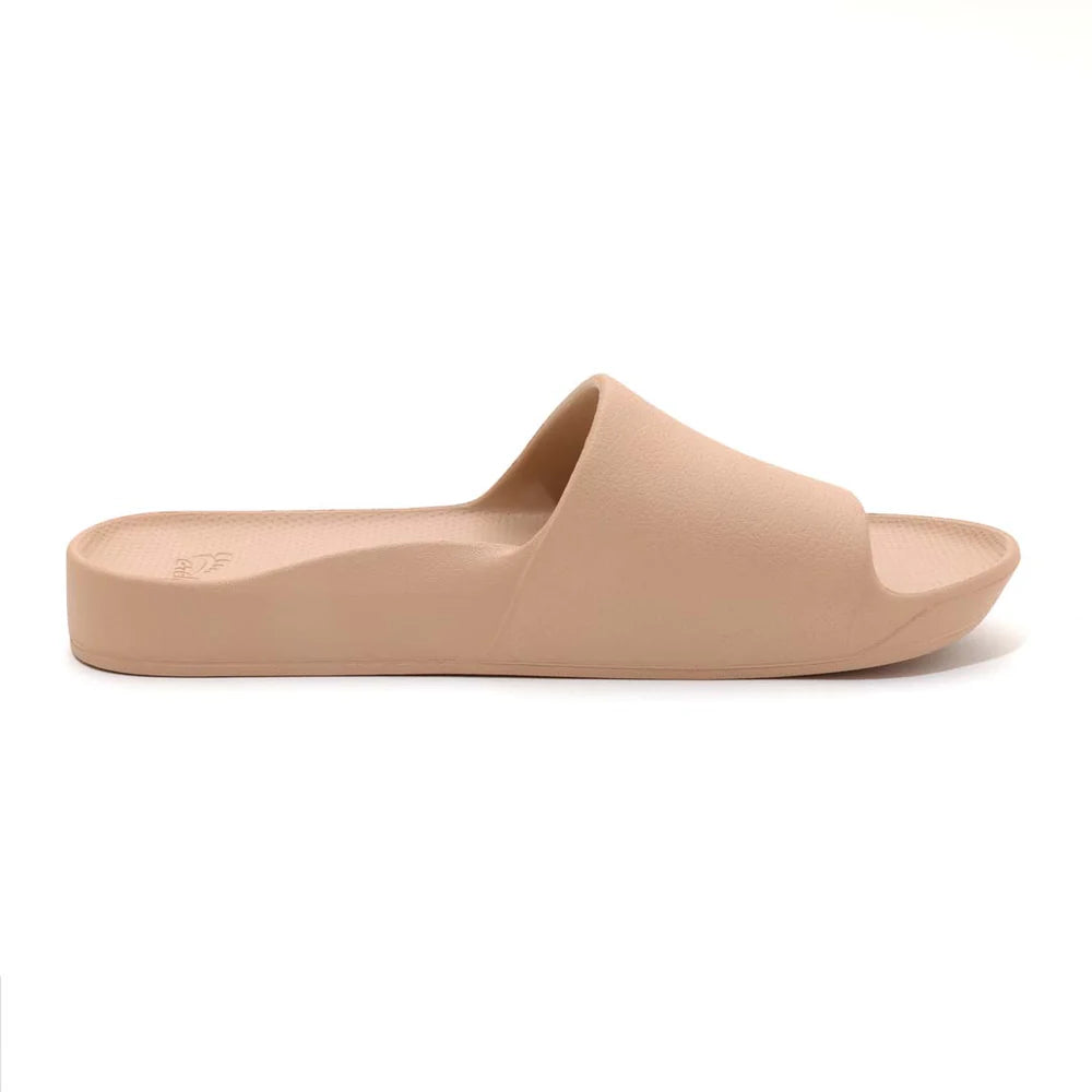 Archies Arch Support Slides Tan