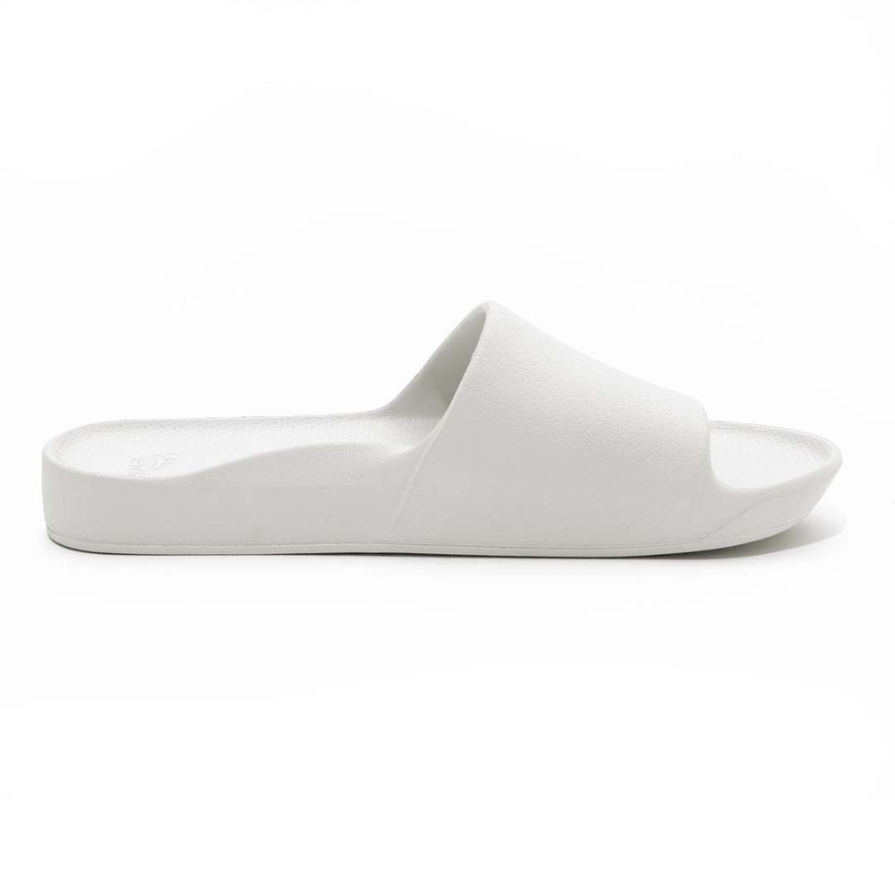 Archies Arch Support Slides White